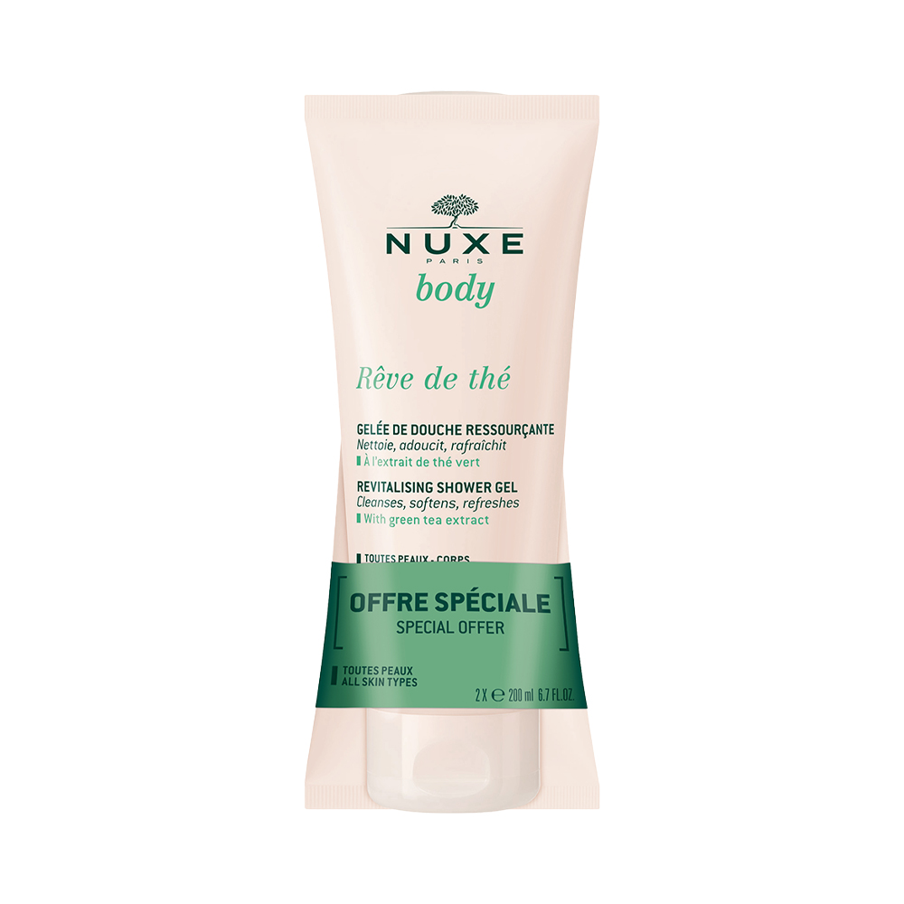NUXE BODY REVE DE THE REVITALISING SHOWER GEL 1+1 200ML